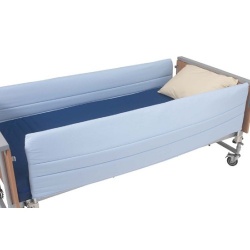 Thorpe Mill Machine Washable Quilted Cotside Bumpers with Closed Ends for Infection Control